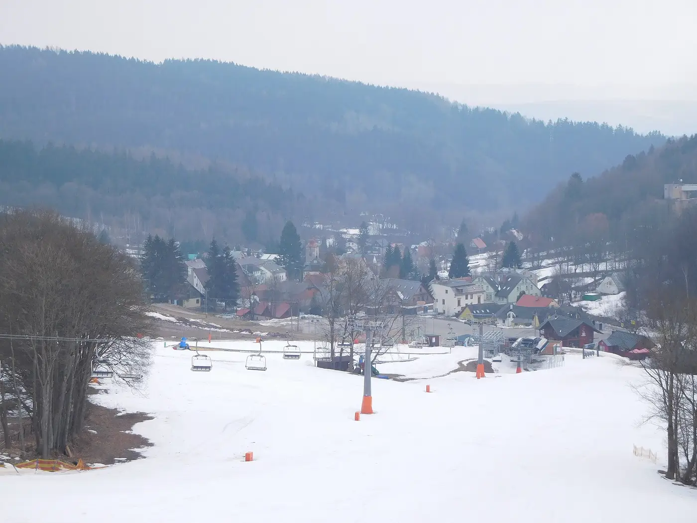 Skiën in Černý Důl, foto 2