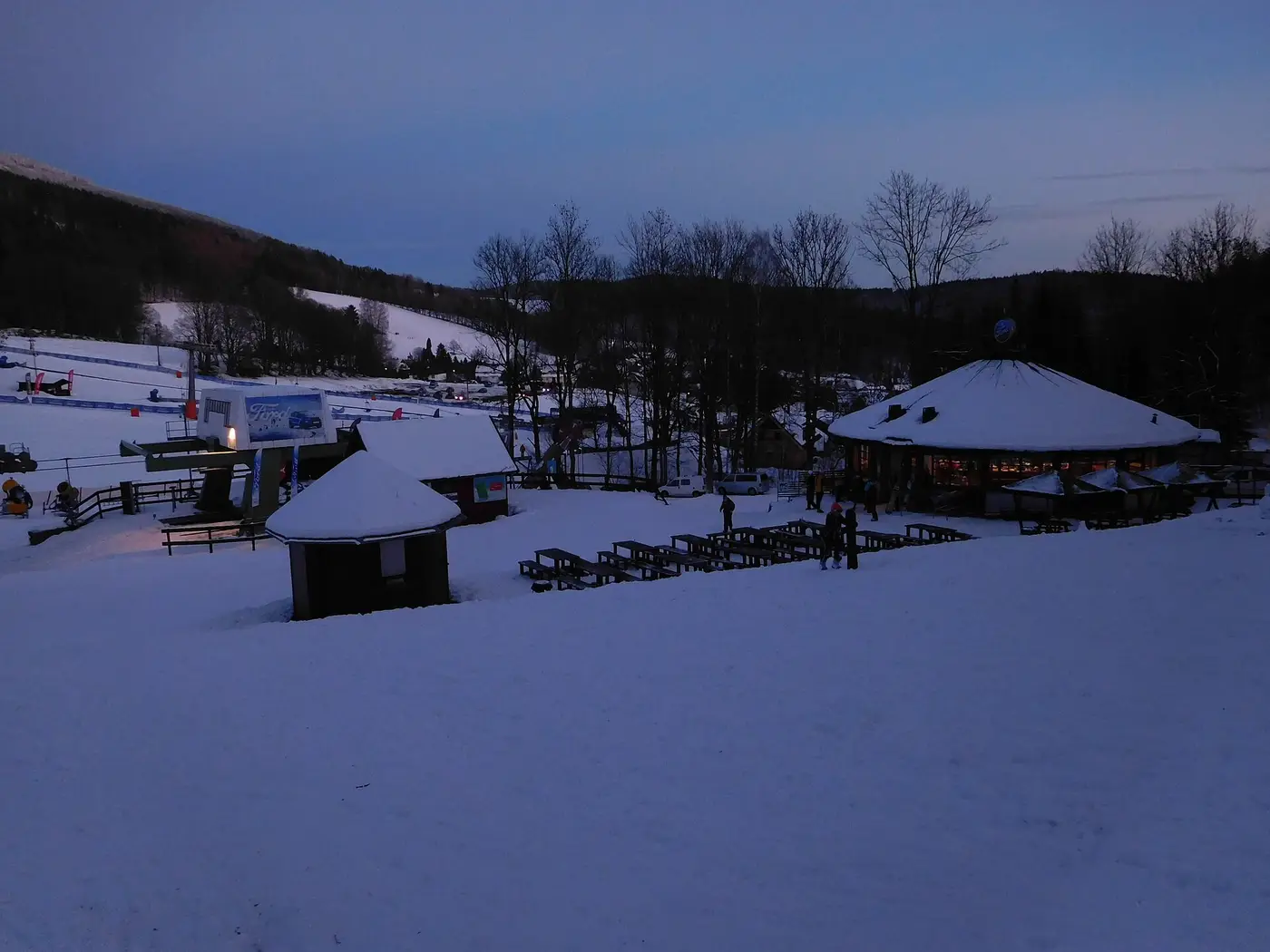 Skiën in Černý Důl, foto 3